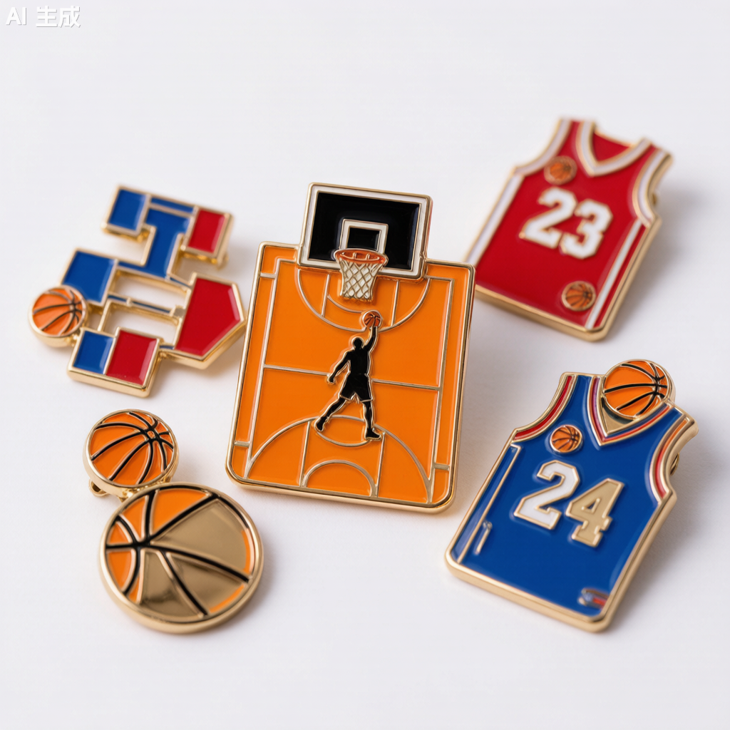 Basketball Pins