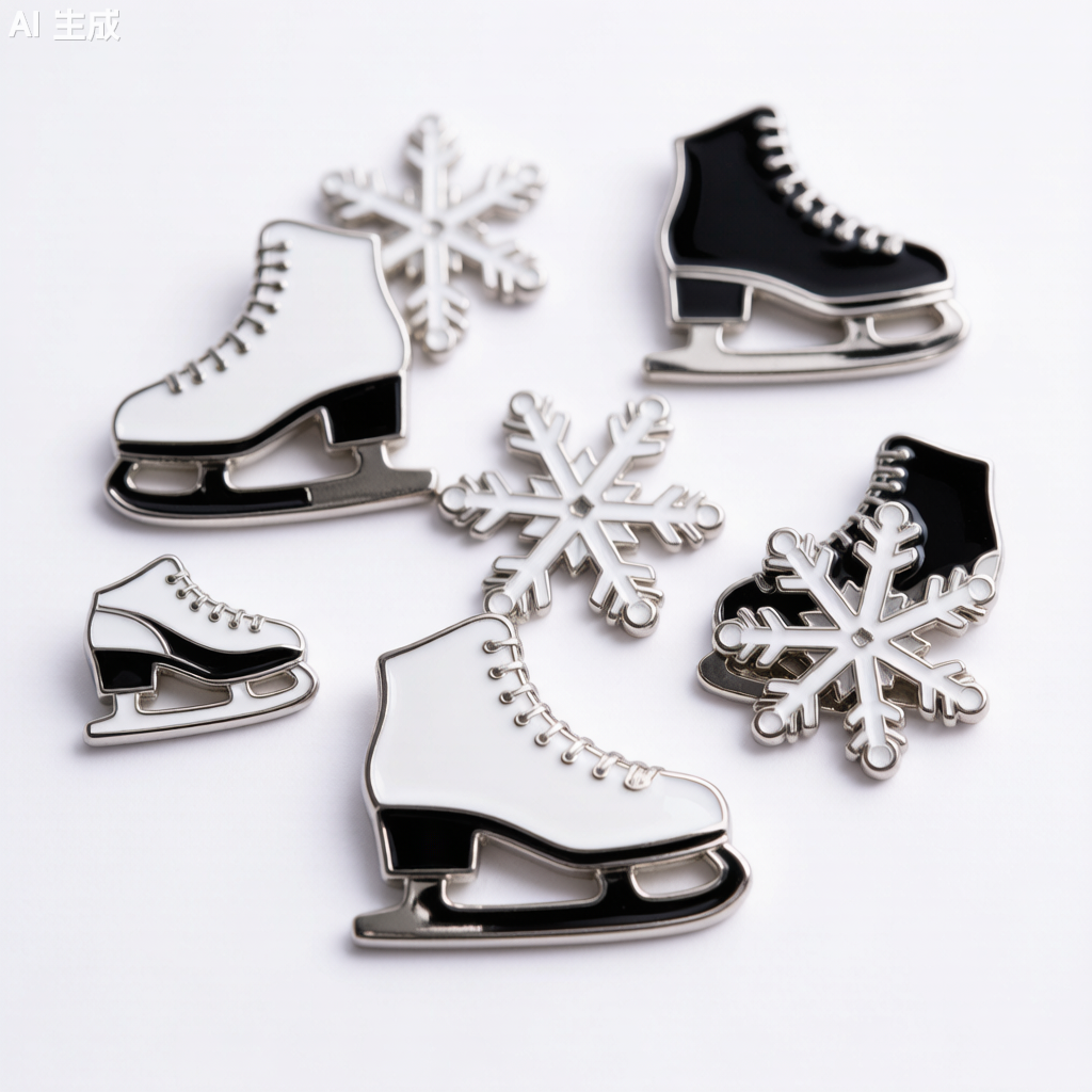 Figure Skating Pins detail