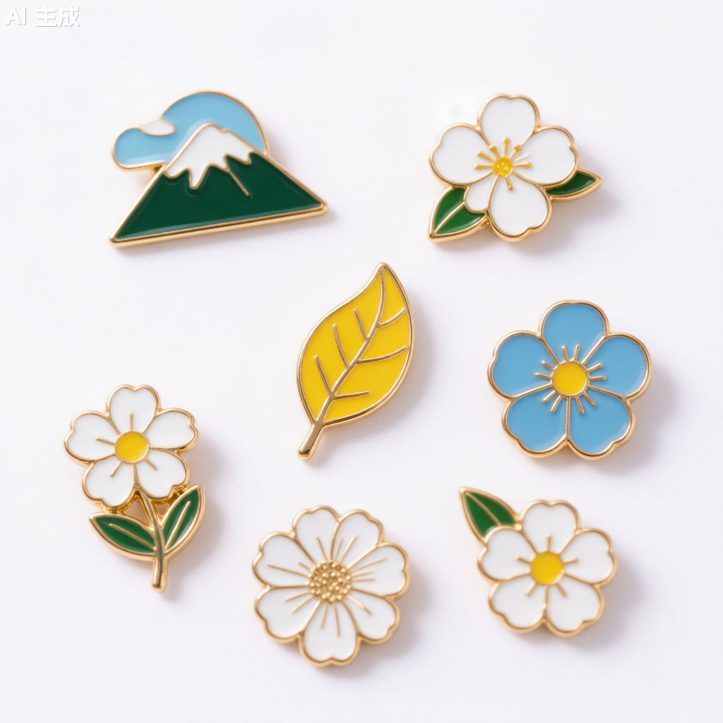 Hard Enamel Pins detail