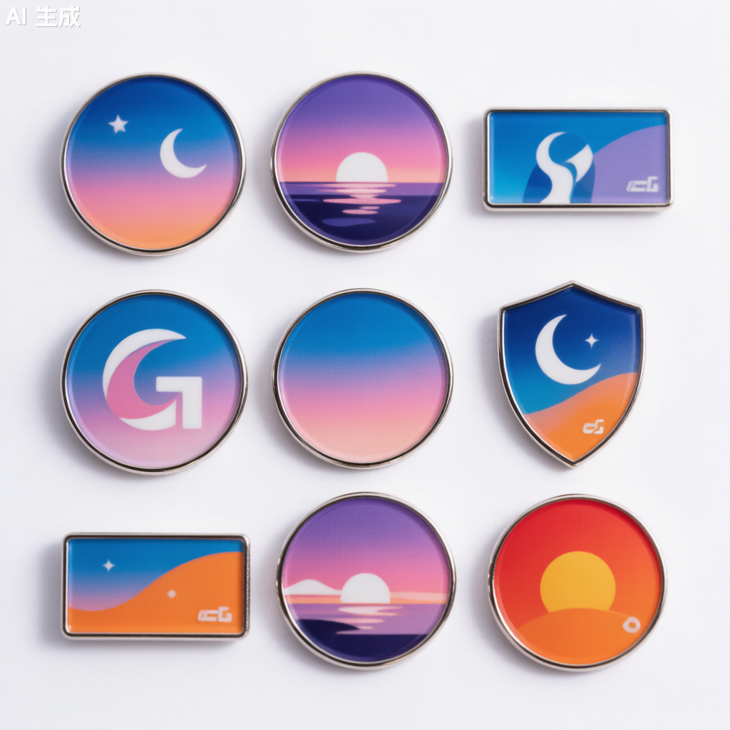 Printed Pins detail
